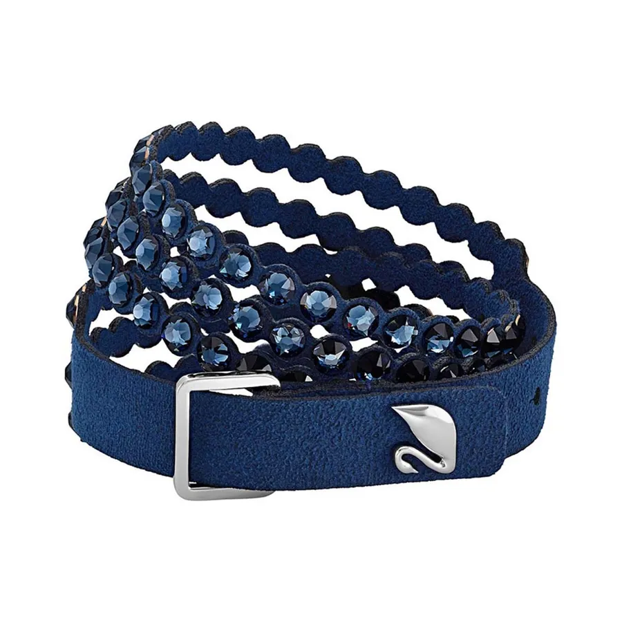 Trang sức Pha lê - Vòng Đeo Tay Nữ Swarovski Power Collection Bracelet Blue 5511697 Màu Xanh Blue - Vua Hàng Hiệu