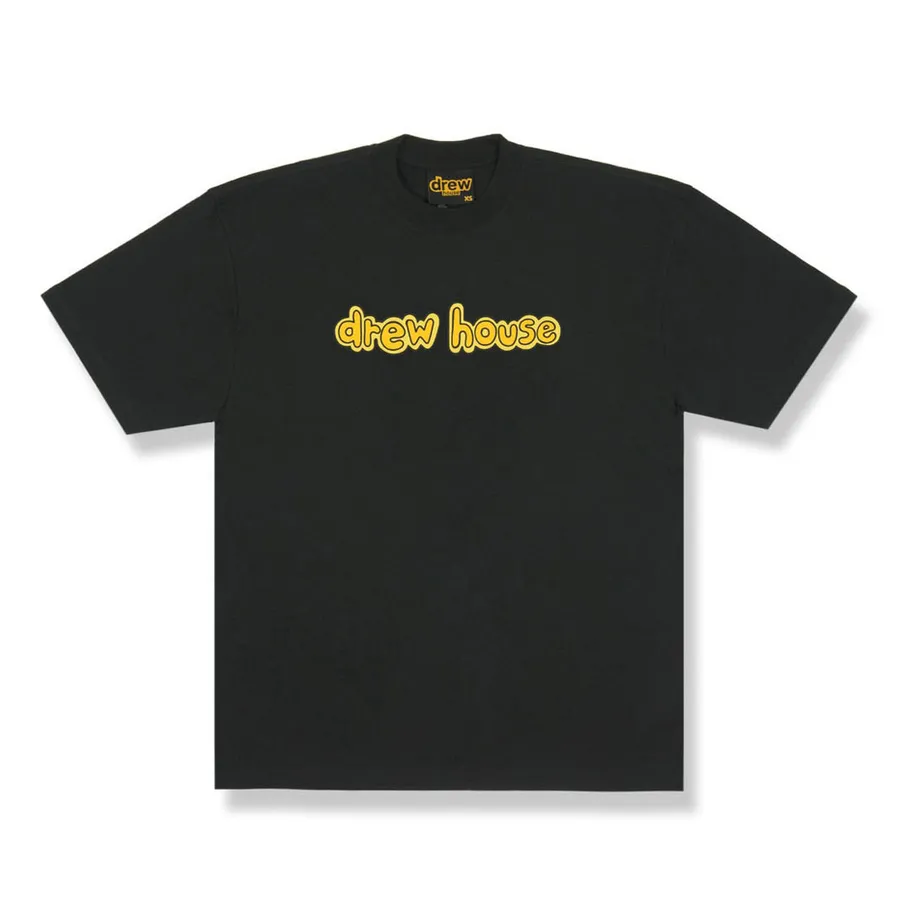 Áo Thun Unisex Drew House Logo Tee Black T-Shirt Màu Đen