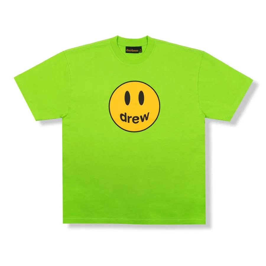 Áo Thun Unisex Drew House Mascot SS Lime T-Shirt Màu Xanh Green