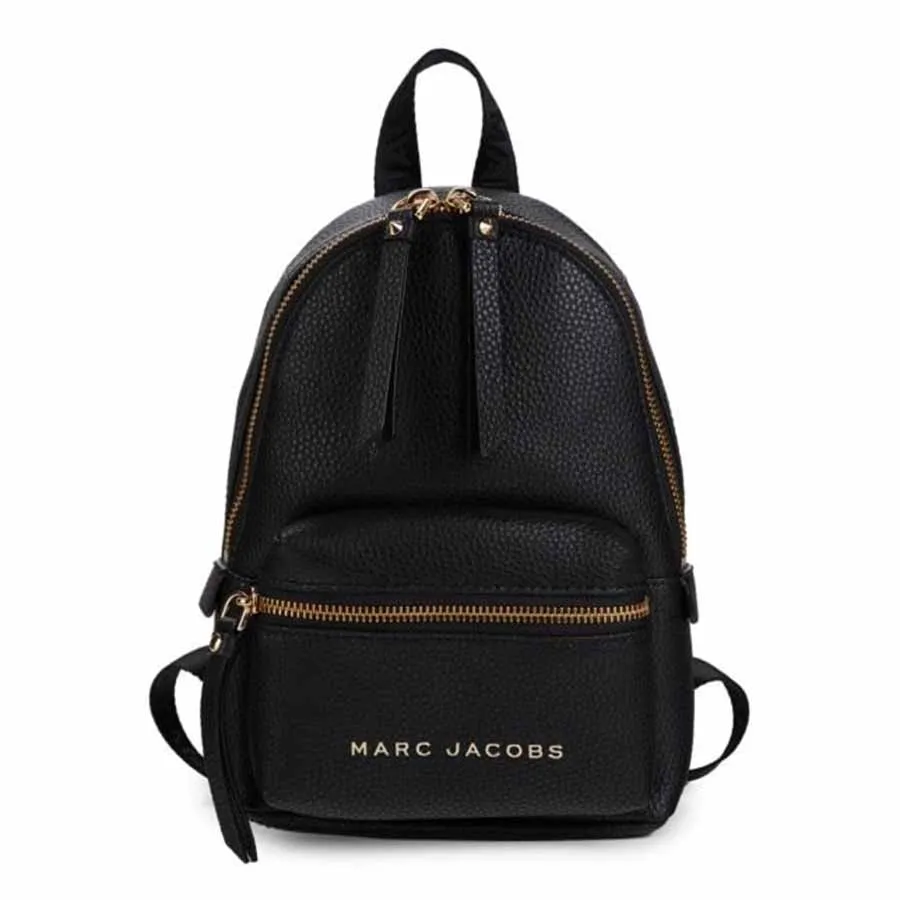 Túi xách Marc Jacobs - Balo Nữ Marc Jacobs Leather Mini Backpack Màu Đen - Vua Hàng Hiệu