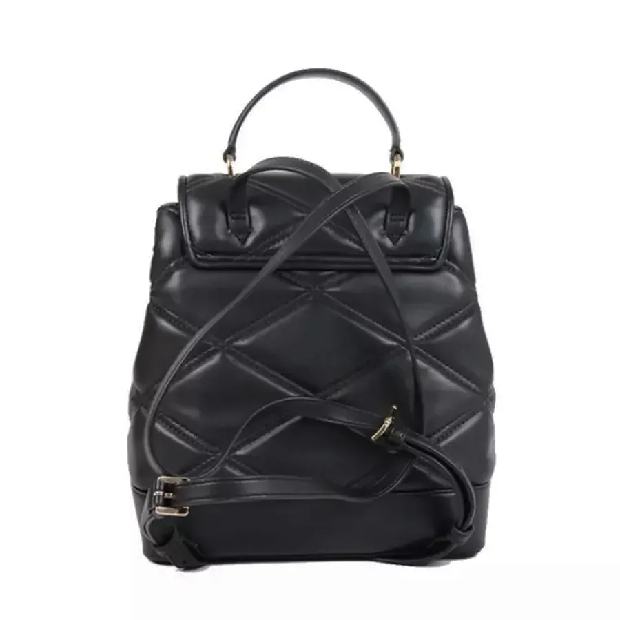 Balo Nữ Michael Kors MK Serena MD Quilted Leather Flap  display picture 2