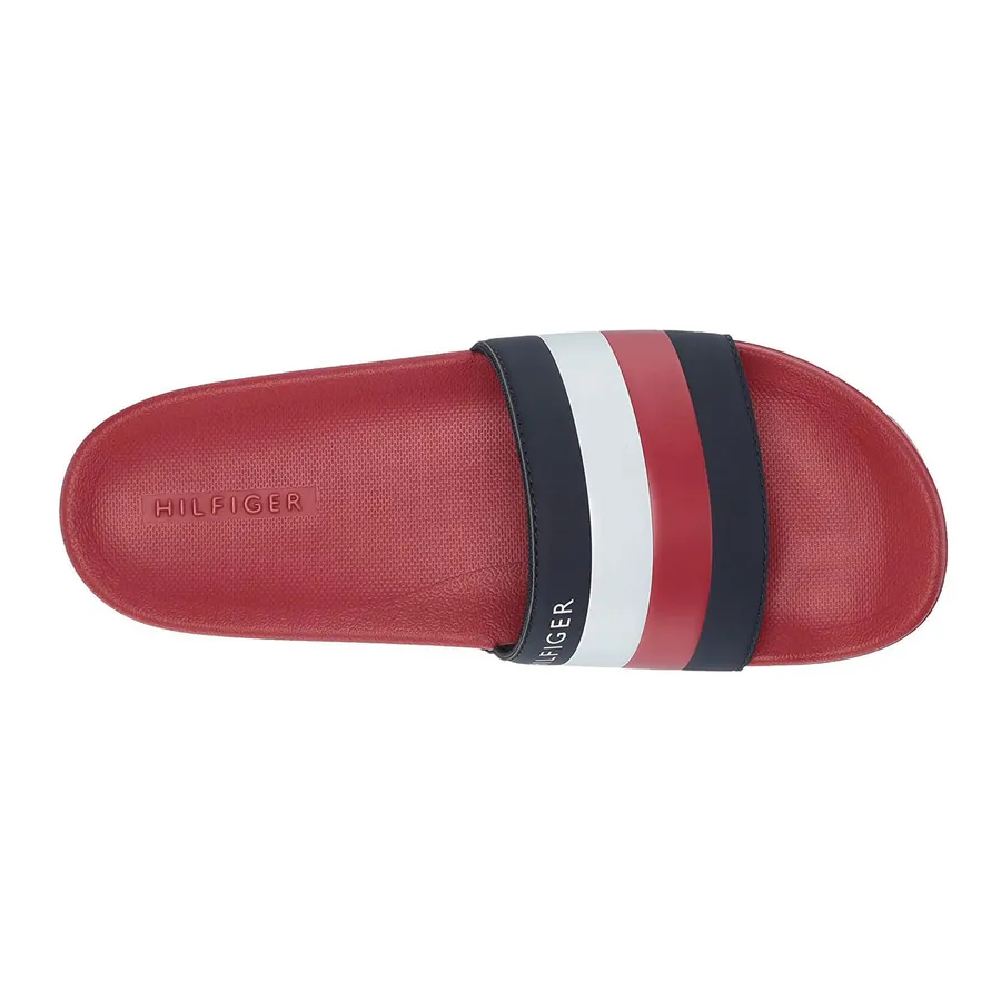Mua Dép Tommy Hilfiger Casual Designer Striped Slippers Rozi Slide Phối ...