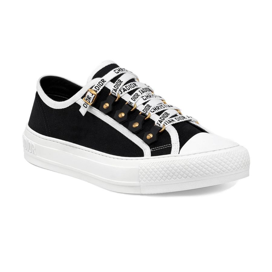 Order Giày Sneaker Dior Walk'nDior Black Cotton Canvas KCK177CVA_S12X