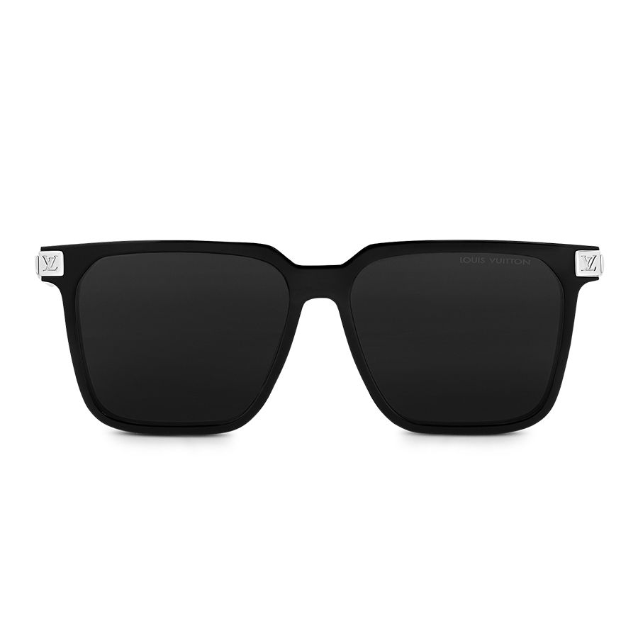 Louis Vuitton LV Rise Square Sunglasses Black/Silver (Z1667W/E)