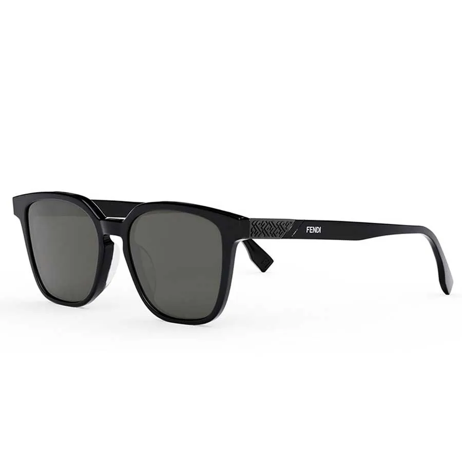 Kính mắt Fendi - Kính Mát Nam Fendi Sunglasses FE40057U Màu Đen Xám - Vua Hàng Hiệu