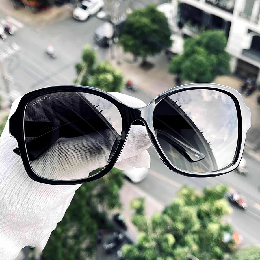 Glasses Gg0062s 001 GUCCI GG0062S 011 Gold/Grey Polarized 57  display picture 2