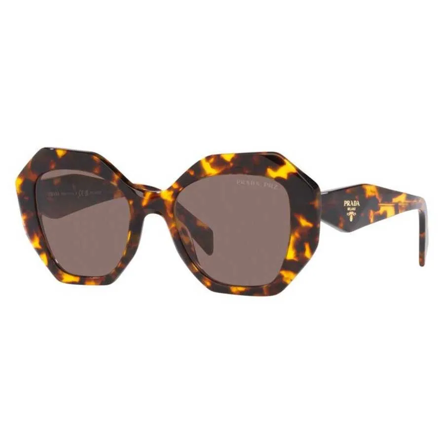 Kính Mát Nữ Prada Fashion 53mm Honey Tortoise Sunglasses PR-16WSF-VAU05C Màu Nâu Đồi Mồi