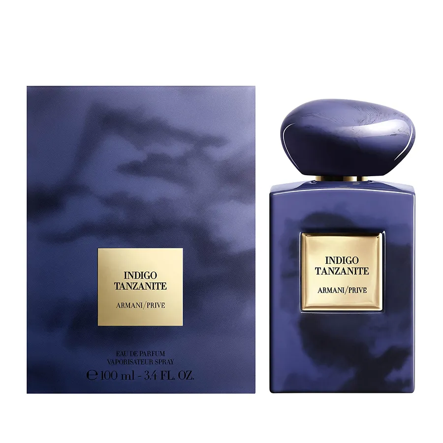 Nước hoa Amber Woody – Hương gỗ phương đông - Nước Hoa Unisex Giorgio Armani Prive Indigo Tanzanite EDP 100ml - Vua Hàng Hiệu