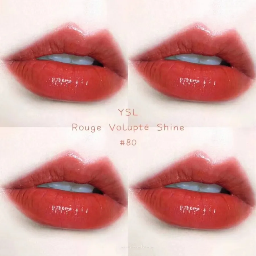 Son Dưỡng Yves Saint Laurent YSL Rouge Volupté Shine 80 Chili