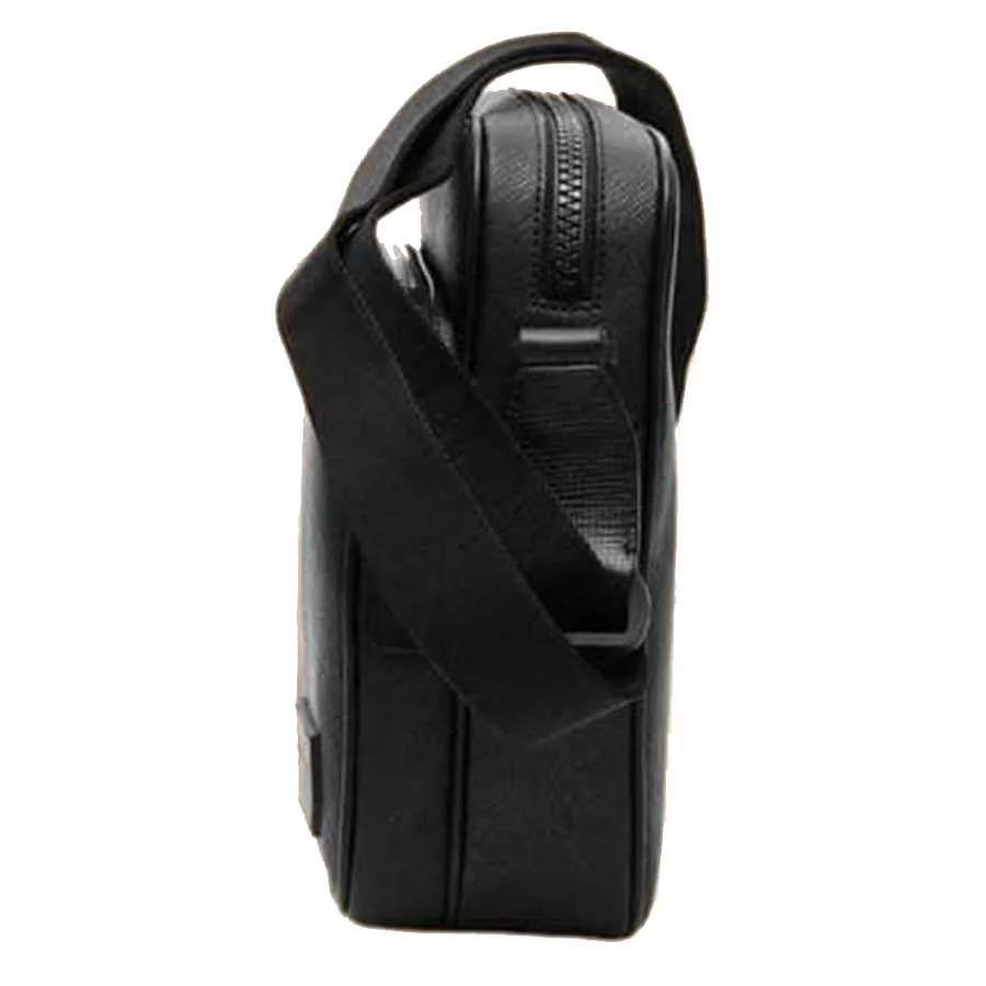 Mua Túi Đeo Chéo Nam Bally Canvas Shoulder Messenger Bag 62263 Màu Đen