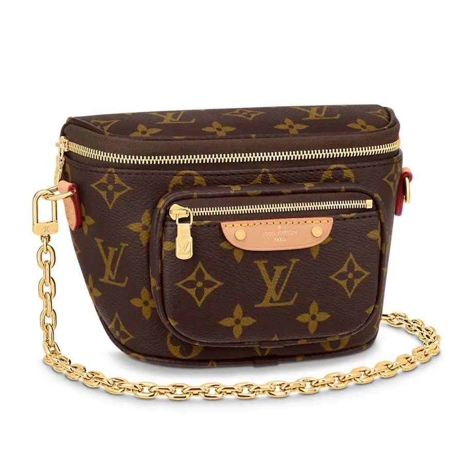 Shop Louis Vuitton BUMBAG Monogram Leather Crossbody Bag Logo Bags by  Mau.loa