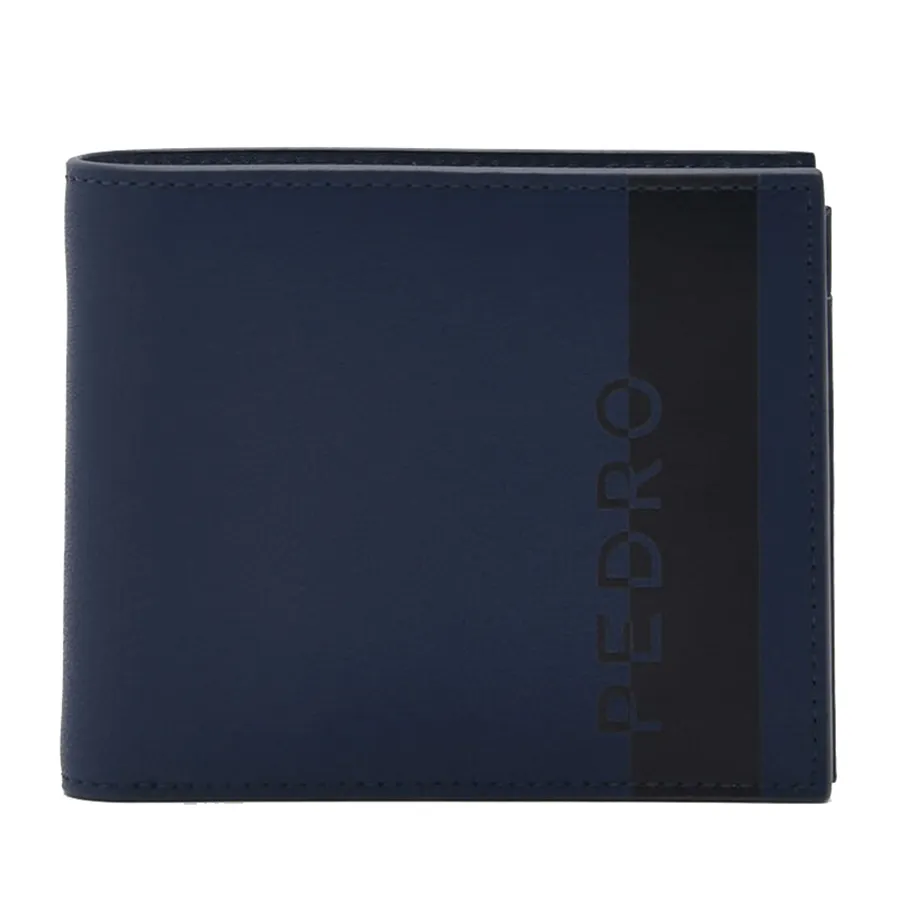 Ví Nam Pedro Leather Bi-Fold Flip Wallet 15940241 Màu Xanh Navy