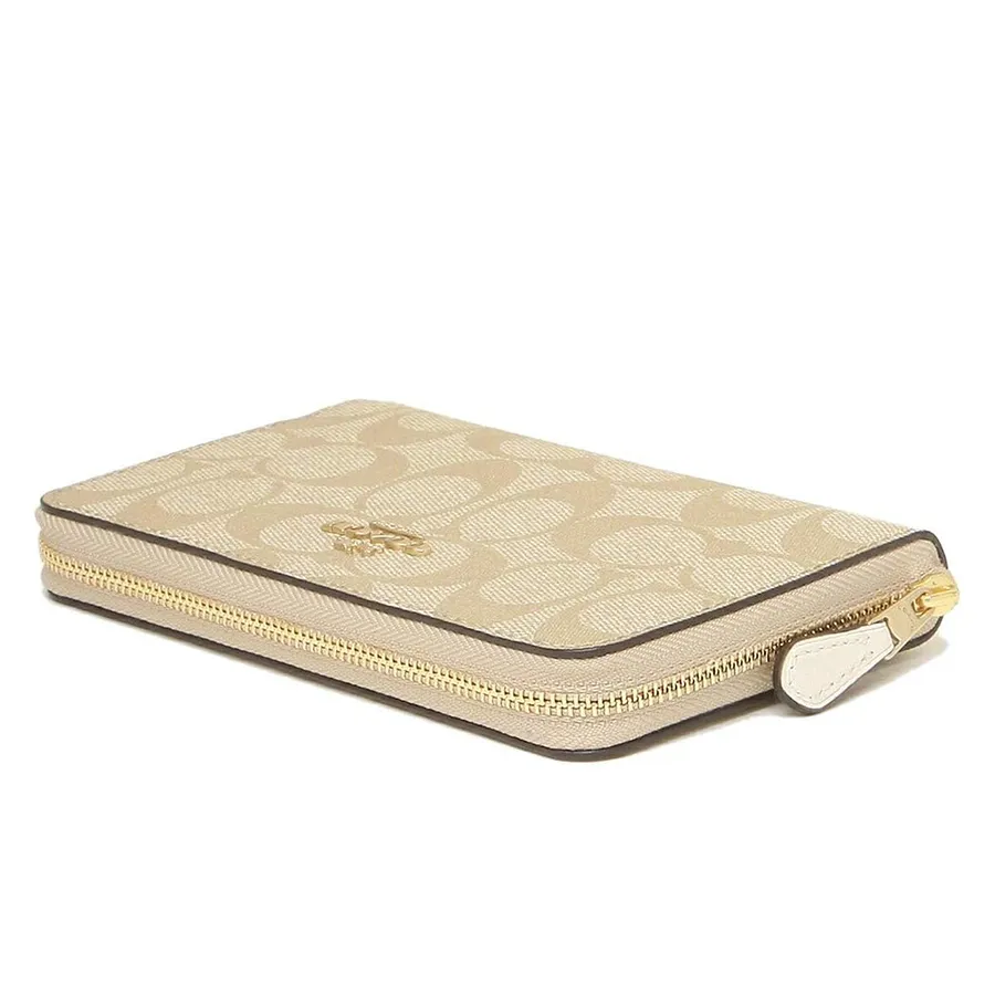 Ví Nữ Coach Medium Id Zip Wallet In Signature Canvas 88913 Màu