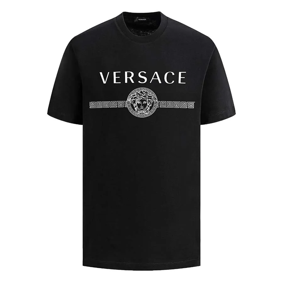 Versace Áo phông - Áo Phông Nam Versace Logo Medusa Printed Tshirt 1008278 1A05920 2B020 Màu Đen - Vua Hàng Hiệu