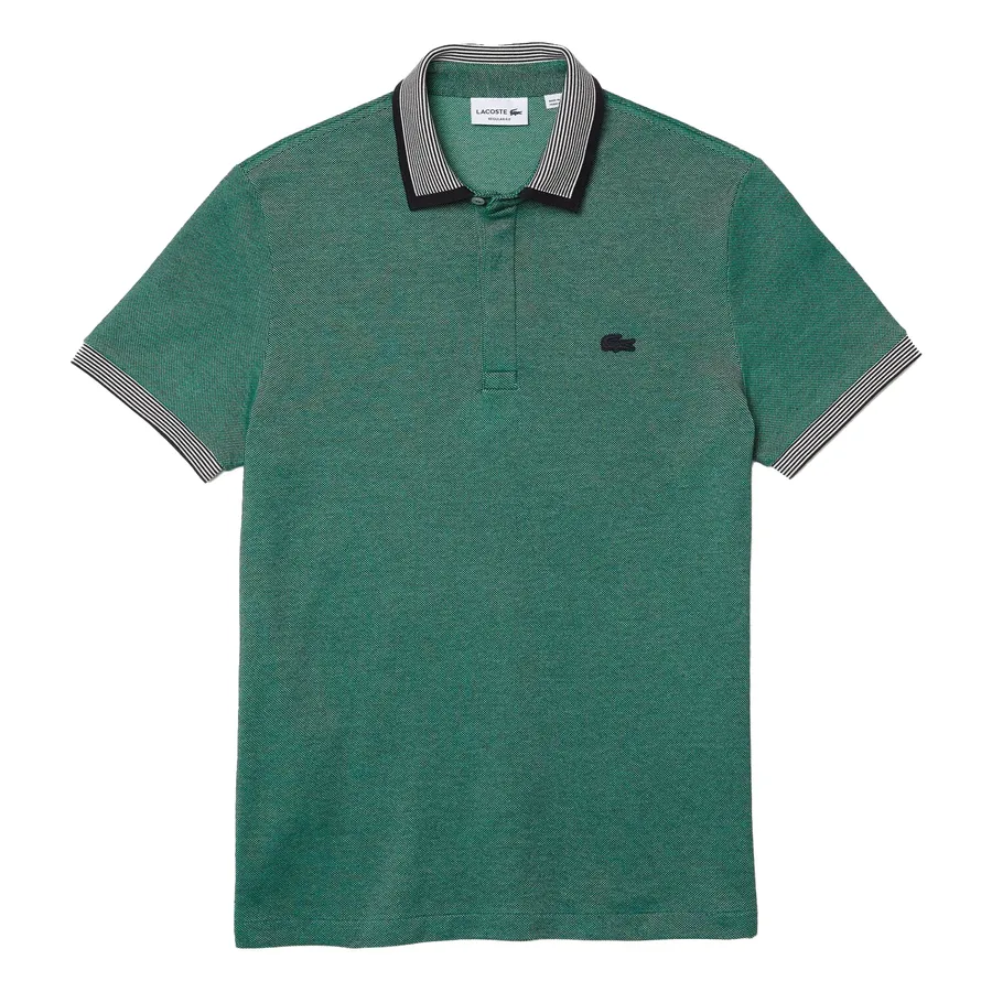 Áo Polo Nam Lacoste Regular Fit Striped Finishes Cotton PH1924GU6