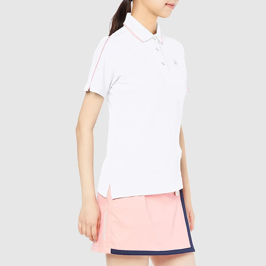 Áo Polo Nữ Le Coq Sportif Golf Women's Short Sleeve Shirt QGWVJA01