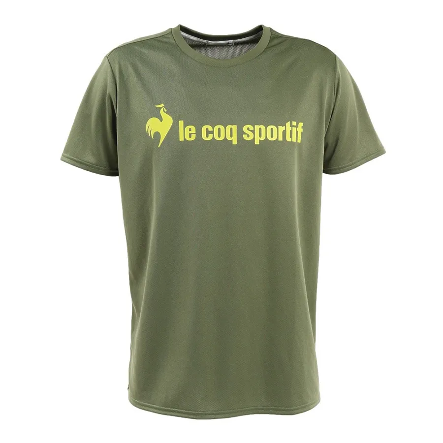Áo Thun Nam Le Coq Sportif Men's Short Sleeve T Shirt QTMTJA01XB Màu Xanh  Rêu