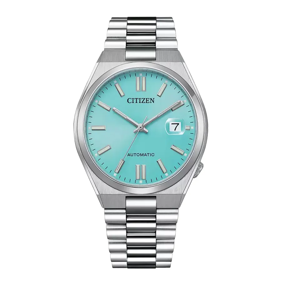 Đồng Hồ Nam Citizen Automatic Tsuyosa NJ0151-88M Màu Xanh Bạc