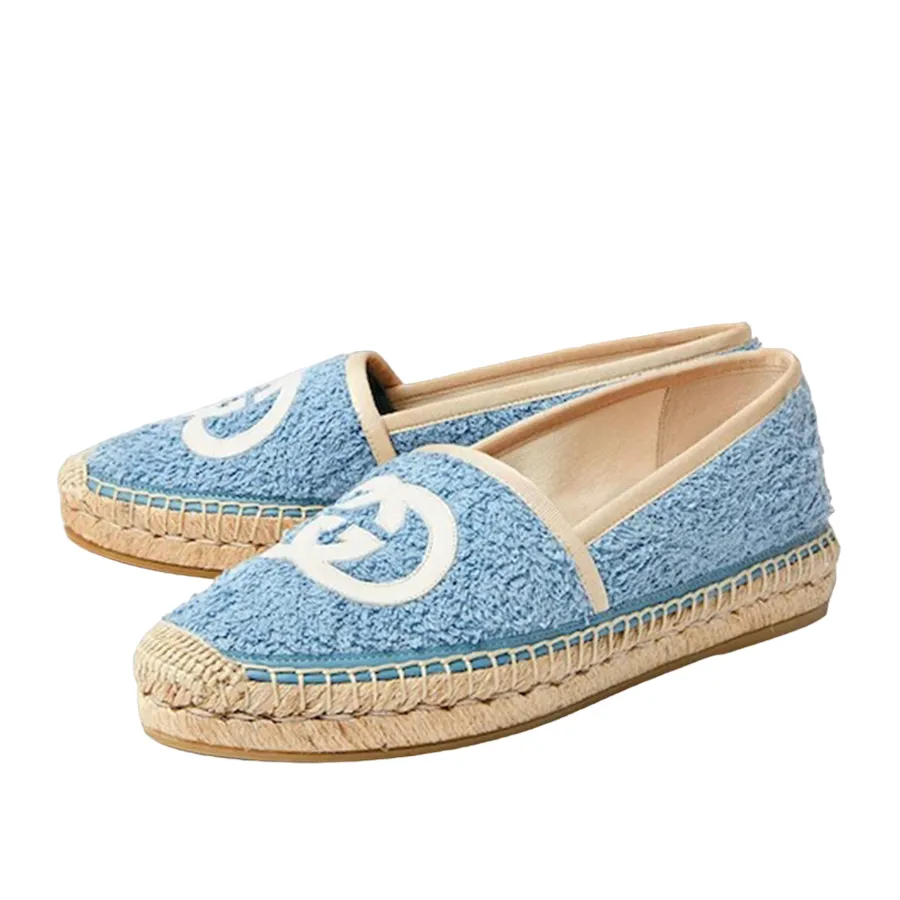 Order Giày Slip On Nữ Gucci GG Women's Interlocking G Espadrille Màu