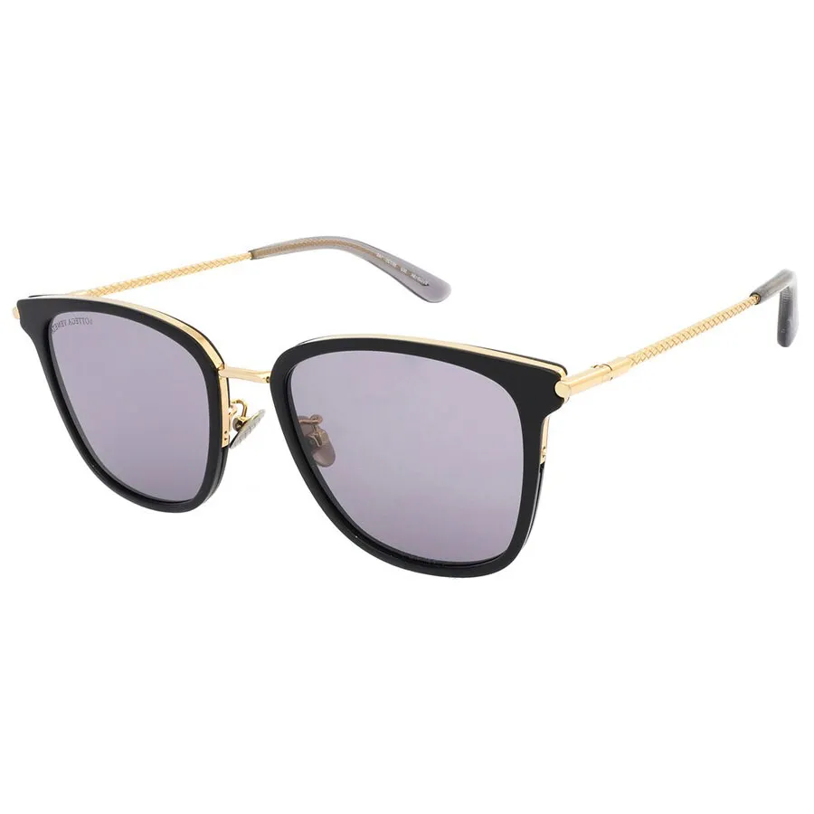 Bottega Veneta - Kính Mát Nam Bottega Veneta Grey Square Men's Sunglasses BV0261SK 002 55 Phối Màu - Vua Hàng Hiệu