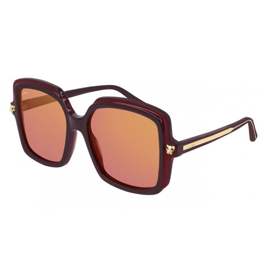 Cartier Eyewear Tinted geometric-frame Sunglasses - Farfetch