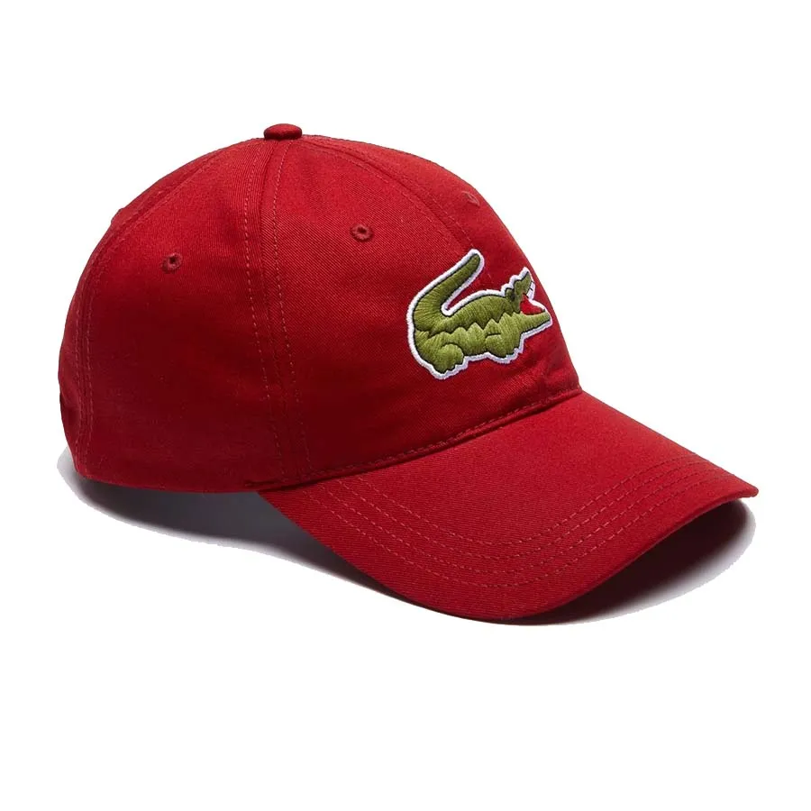 Mũ nón Đỏ - Mũ Lacoste Live Cap RK4711Z1Q Collection Màu Đỏ - Vua Hàng Hiệu