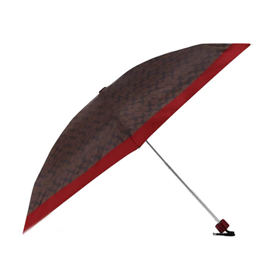 Ô - Dù - Ô Coach Signature Mini Umbrella Màu Nâu - Vua Hàng Hiệu