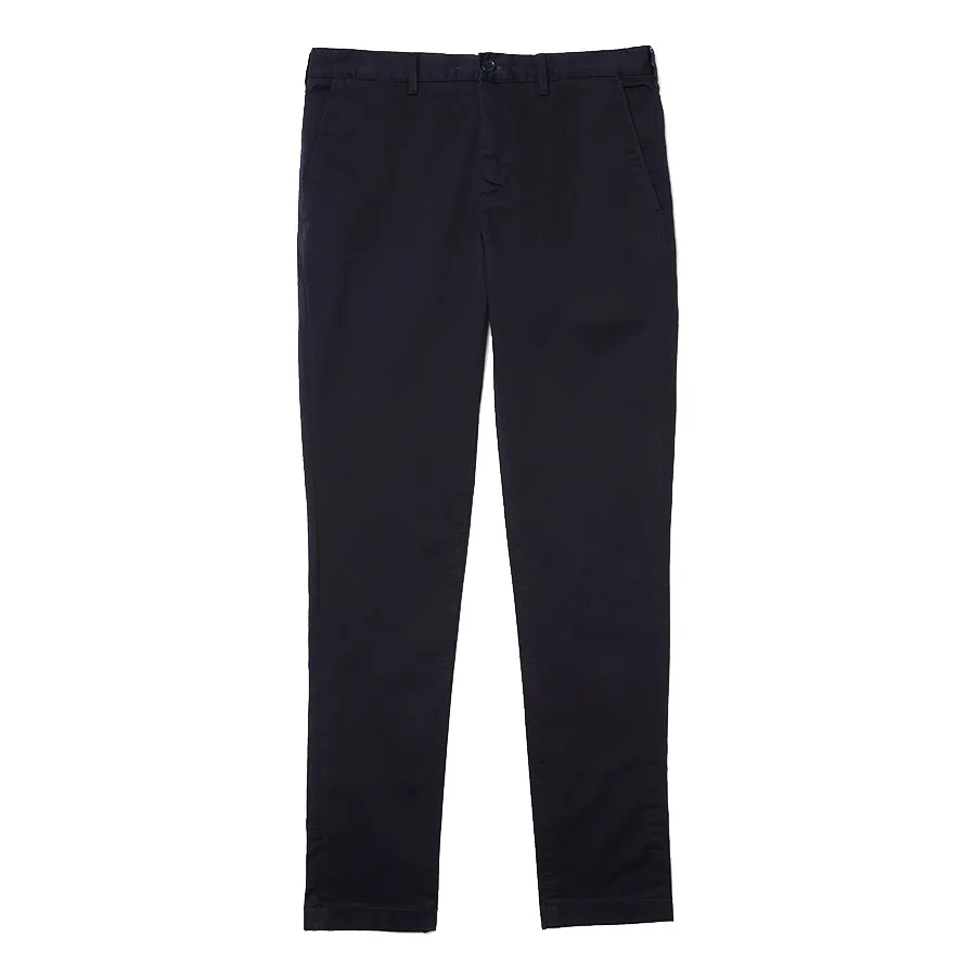 Thời trang Lacoste - Quần Dài Nam Lacoste Men's Slim Fit Stretch Cotton Pants HH2661-51 Màu Xanh Navy Size 34 - Vua Hàng Hiệu