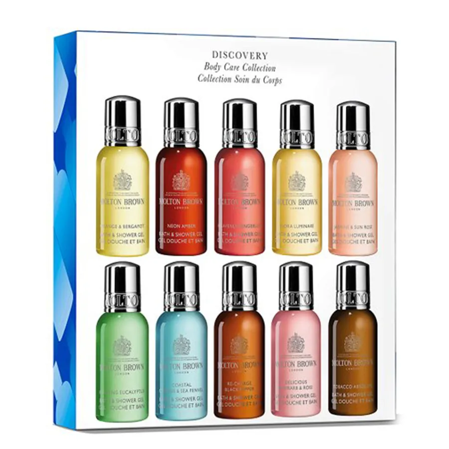 Set Sữa Tắm Molton Brown Discovery Bathing Collection 10 Món Vua Hàng