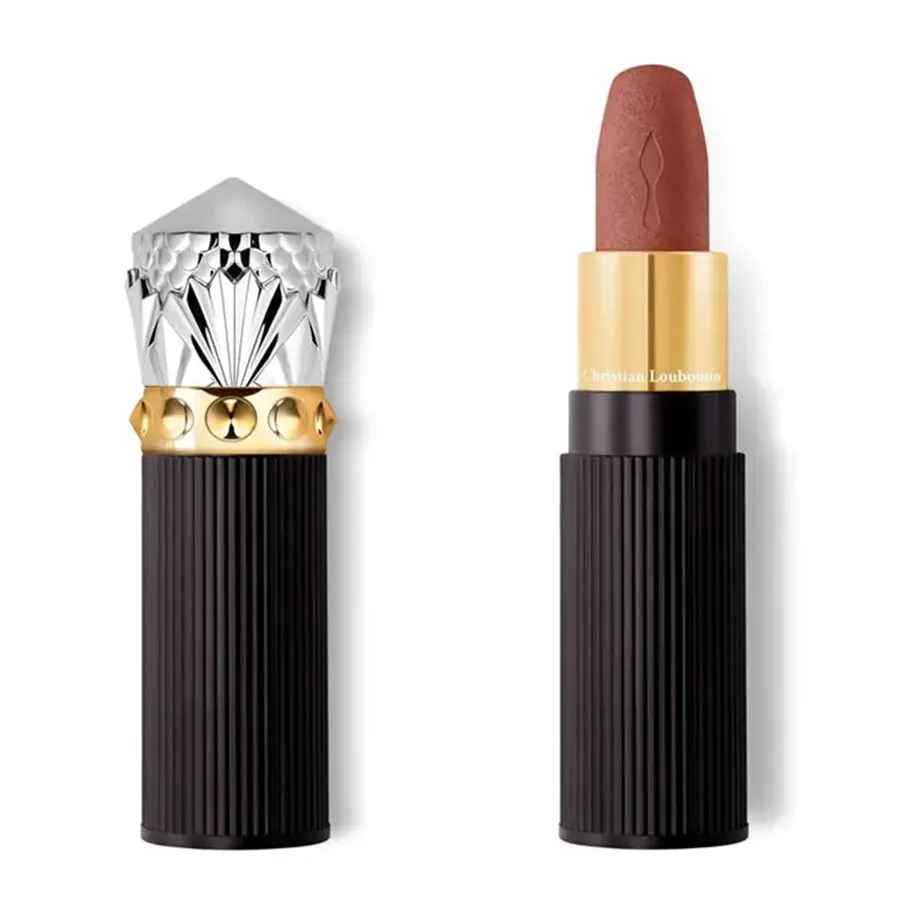 Son Christian Louboutin Rouge Velvet Matte On-The-Go Lipstick Beige Very Gil 015M Màu Cam Đất