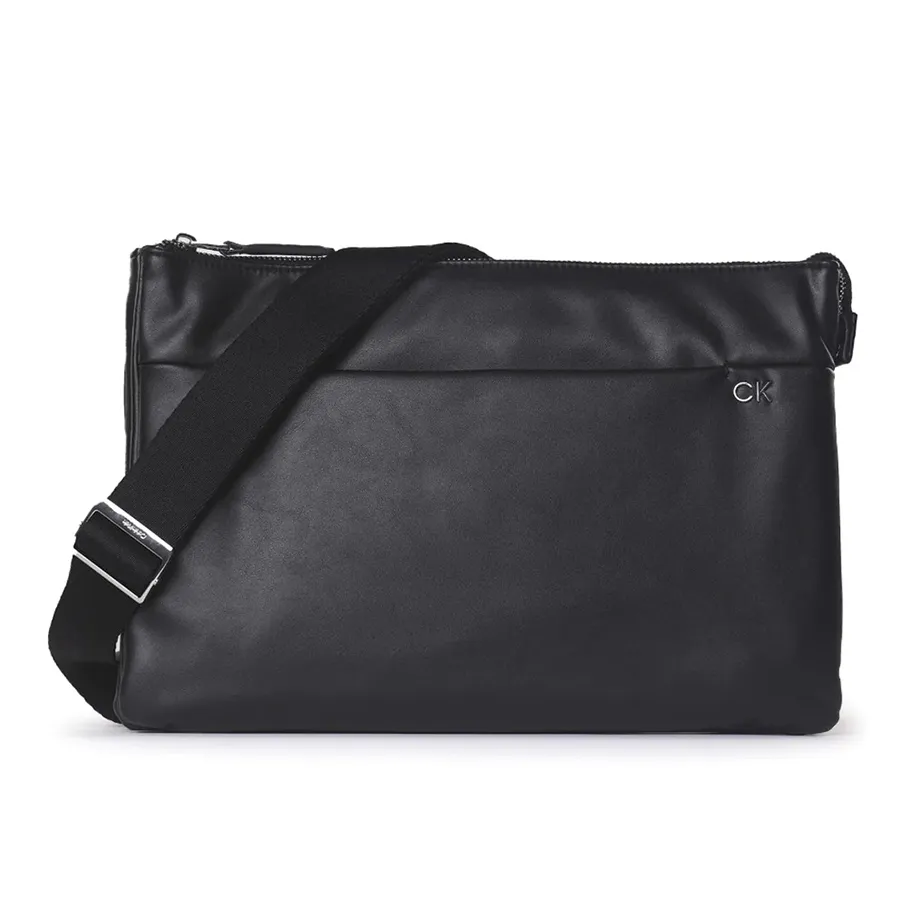 Túi xách Calvin Klein - Túi Đeo Chéo Nam Calvin Klein CK Shoulder Bag K50K509568_BAX Màu Đen - Vua Hàng Hiệu