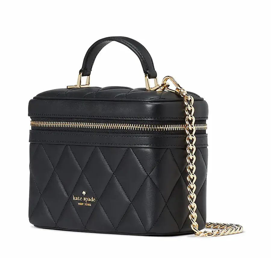 Túi Đeo Chéo Nữ Kate Spade Carey Trunk Crossbody Black KB563 Màu