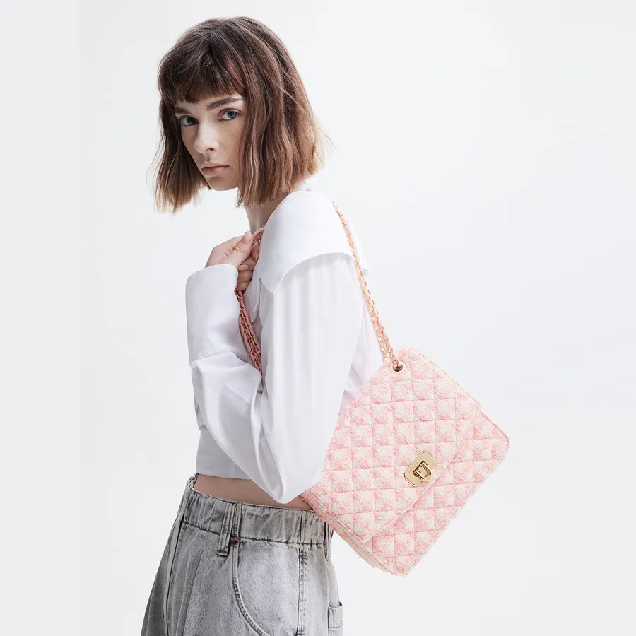 Cressida Charles And Keith Chanel Bag Multicoloured Cressida Tweed