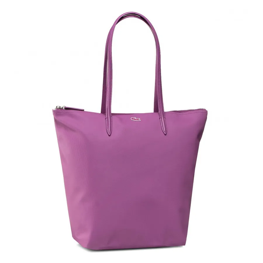 Túi Tote Nữ Lacoste Vertical Shopping Bag Meadow Mauve Form Đứng NF1890PO D51 Màu Tím