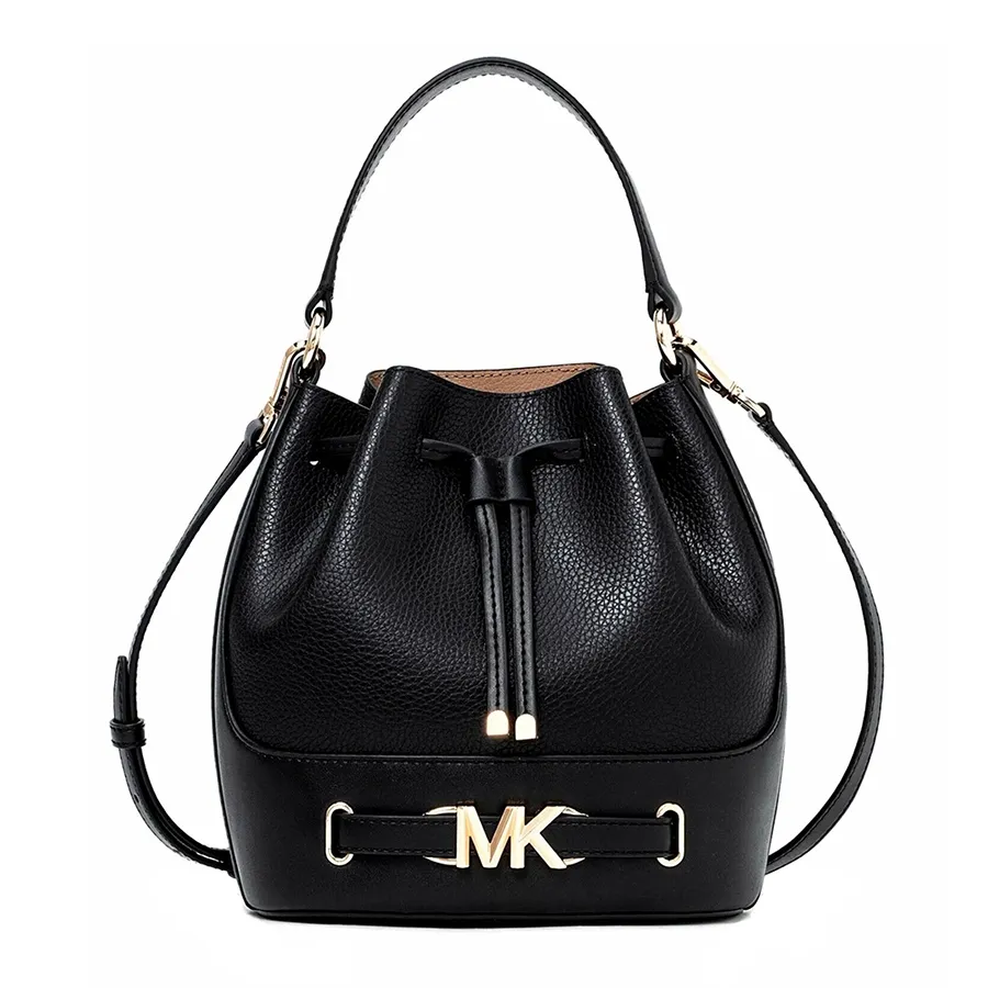 Túi Xách Nữ Michael Kors MK Reed Medium Bucket Crossbody Bag Black ...
