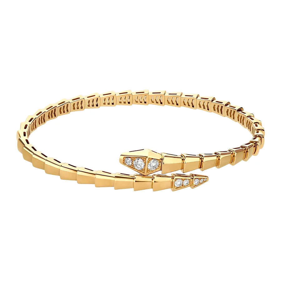 Bvlgari - Vòng Đeo Tay Nữ Bvlgari Serpenti Viper Bracelet Yellow Gold 357825 Màu Vàng Gold (Chế Tác) - Vua Hàng Hiệu