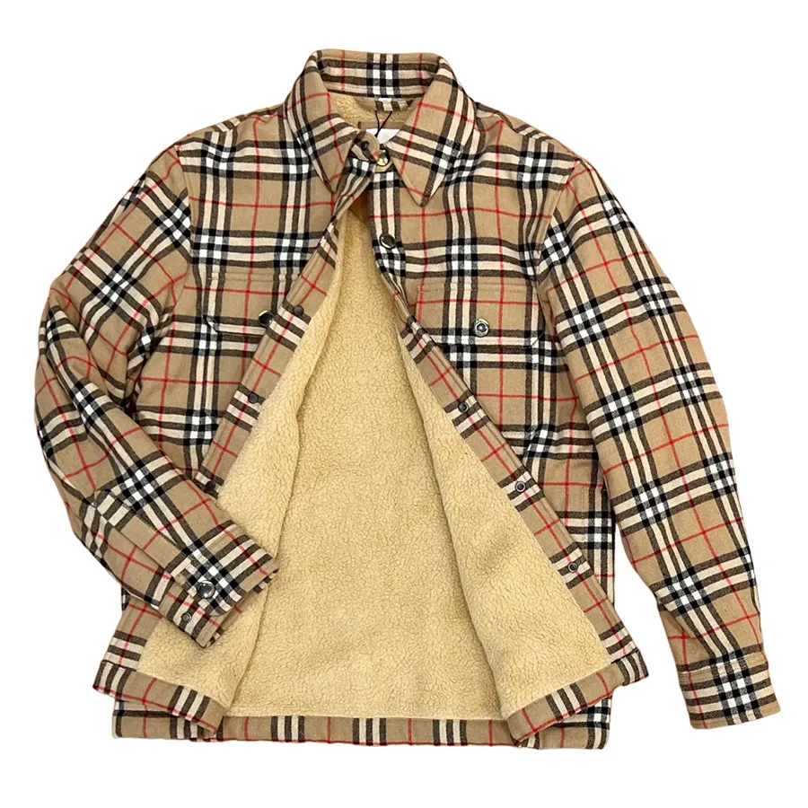 Thời trang Burberry Áo khoác - Áo Khoác Burberry BBR Vintage Jacket Phối Màu Size XS - Vua Hàng Hiệu