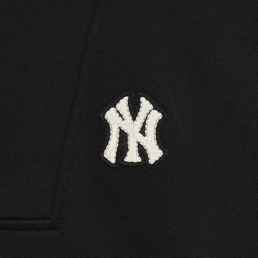 ☆MLB Korea☆ Basic Small Logo Overfit Fleece Man to Man NYM Áo Nỉ Sweater MLB Basic Small Logo Overfit Fleece Man To Man