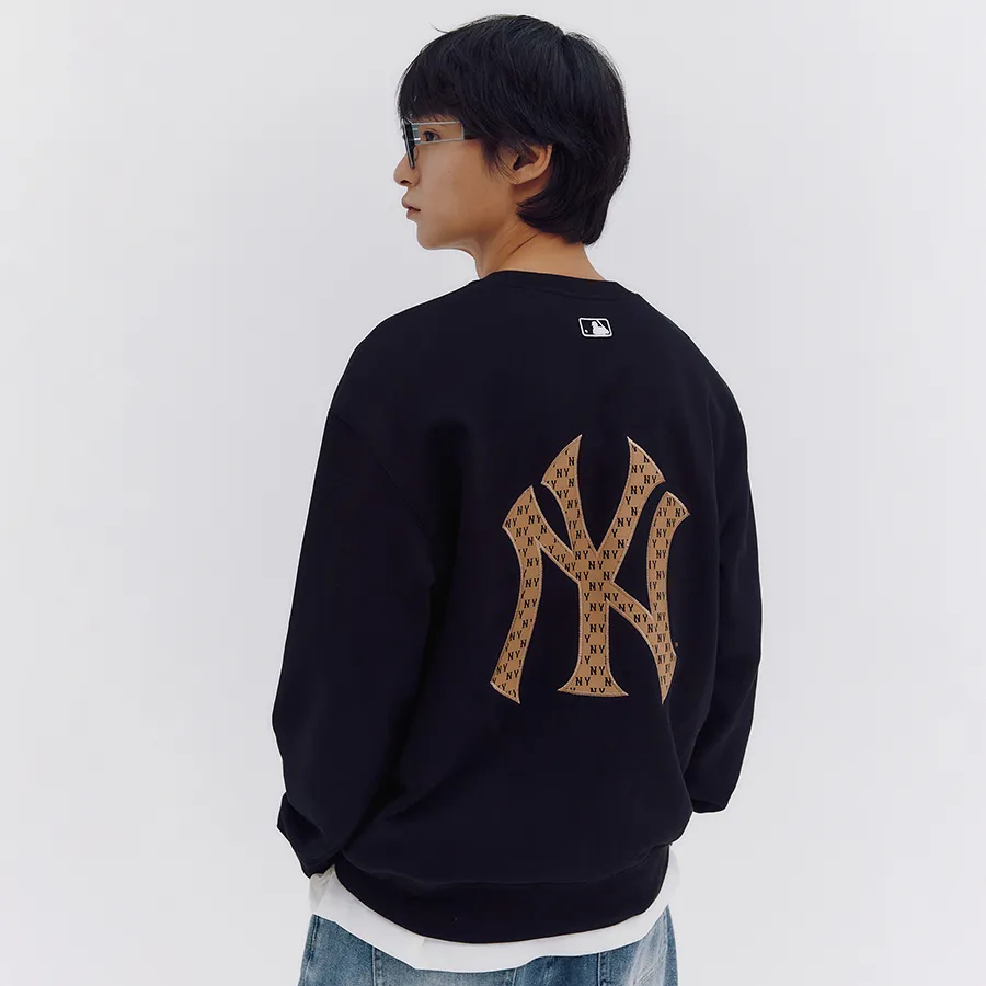 ❤︎NAO❤︎ ao-ni-sweater-nu-mlb-varsity-