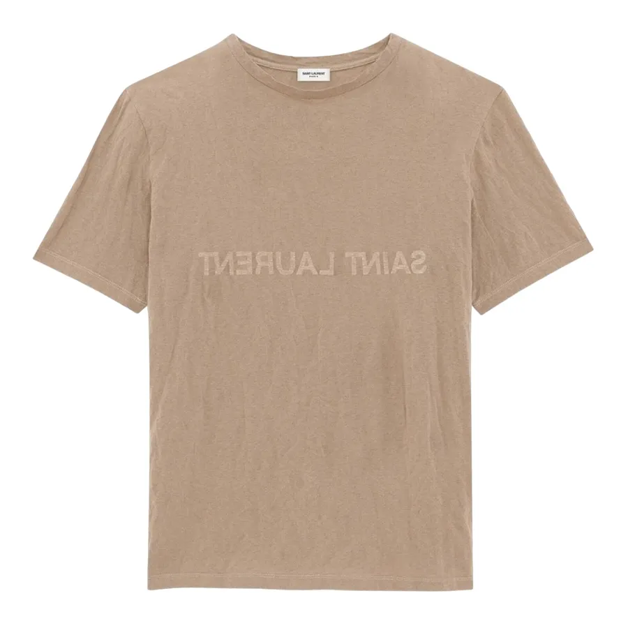 L'équip - Beige 3 Saints Print T Shirt