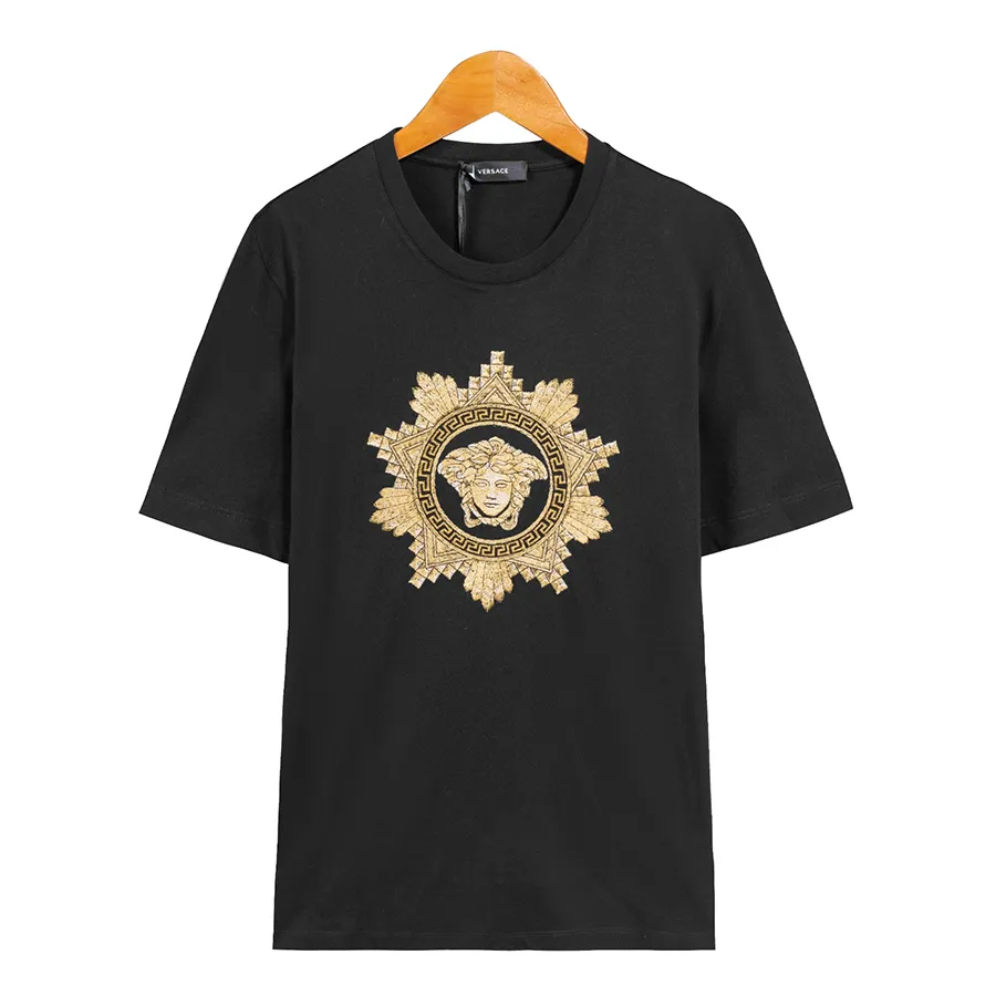 Versace Áo phông - Áo Phông Versace Logo Medusa T-Shirt A89499S_A230901 Màu Đen Size S - Vua Hàng Hiệu