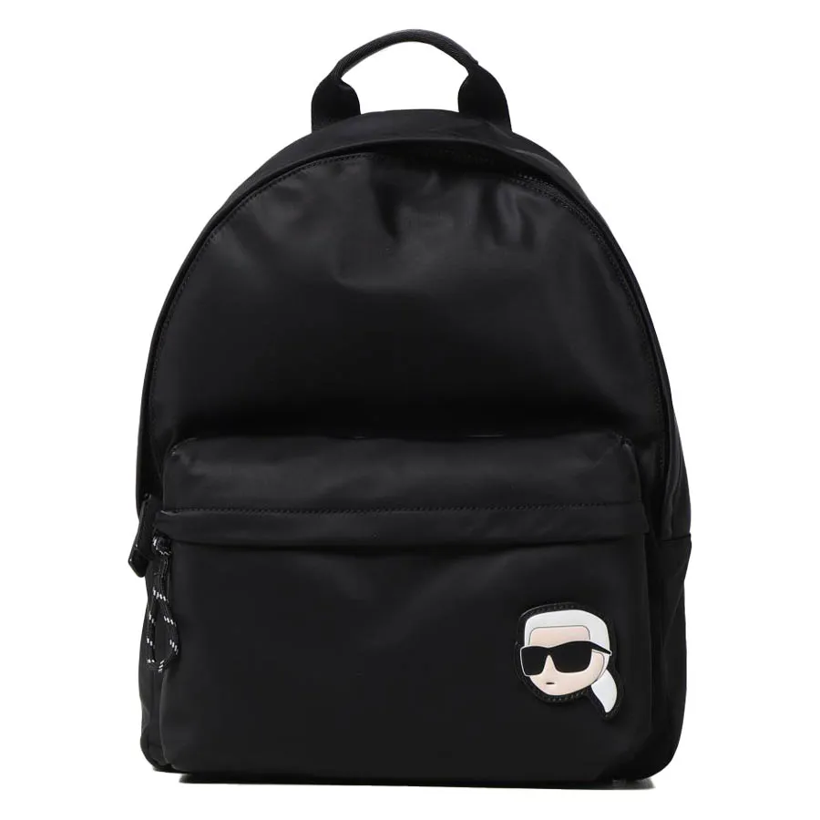 Balo Karl Lagerfeld K/Ikonik Patch Nylon Backpack Black 230M3181 Màu Đen Vua Hàng Hiệu