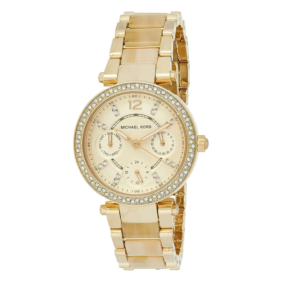 Michael Kors - Đồng Hồ Nữ Michael Kors MK MK5842 Màu Vàng Gold - Vua Hàng Hiệu