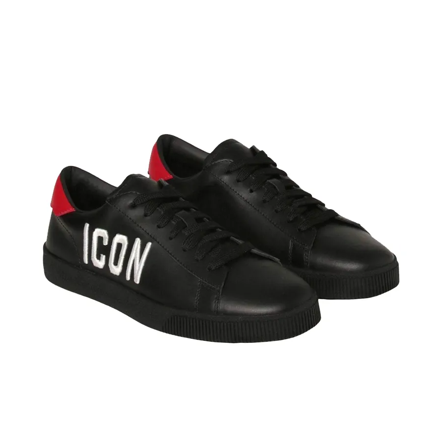 Giày DSquared2 - Giày Sneaker Dsquared2 Icon SNM018701501107 Màu Đen Size 42 - Vua Hàng Hiệu