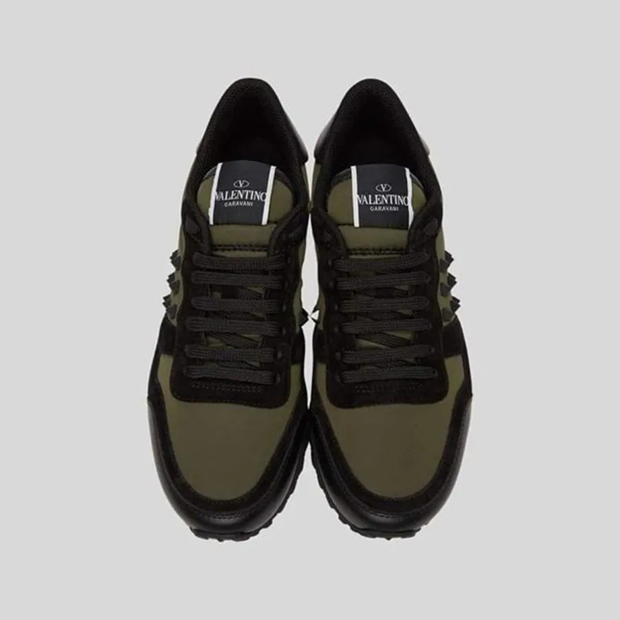 Giày Sneaker Nam Valentino VLTN10475 Màu Xanh Rêu Size Vua