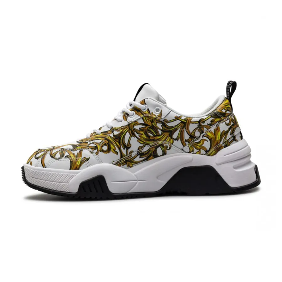 Giày Versace Sneakers - Giày Sneaker Nam Versace Mặt Trời 72YA3SF6 ZP096 G03 Màu Vàng Trắng Size 40 - Vua Hàng Hiệu