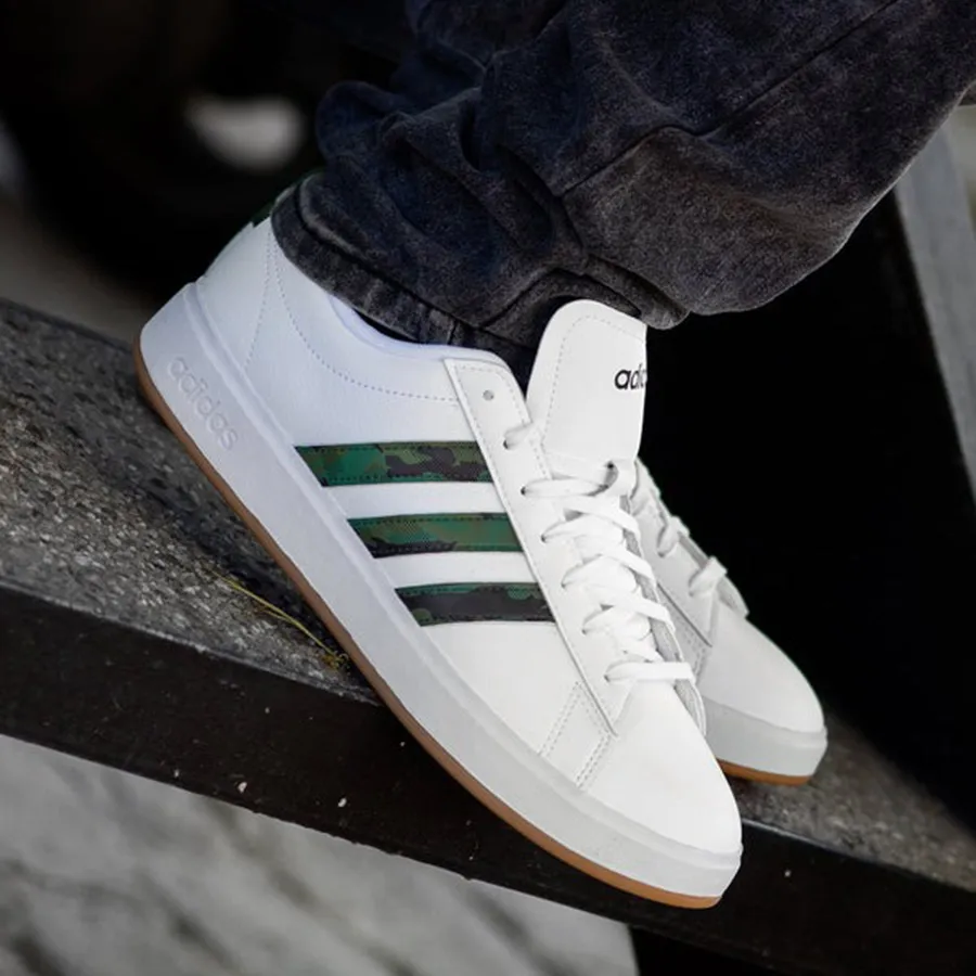 Mua Giày Thể Thao Nam Adidas Grand Court 2 0 Camo GY2486 Màu Trắng Xanh