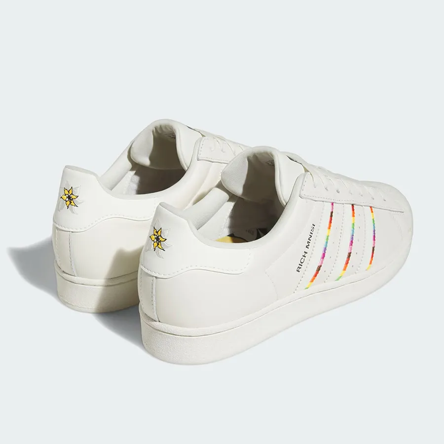 Giày Thể Thao Nam Adidas Superstar Pride Rm ID7493 Màu Trắng Kem