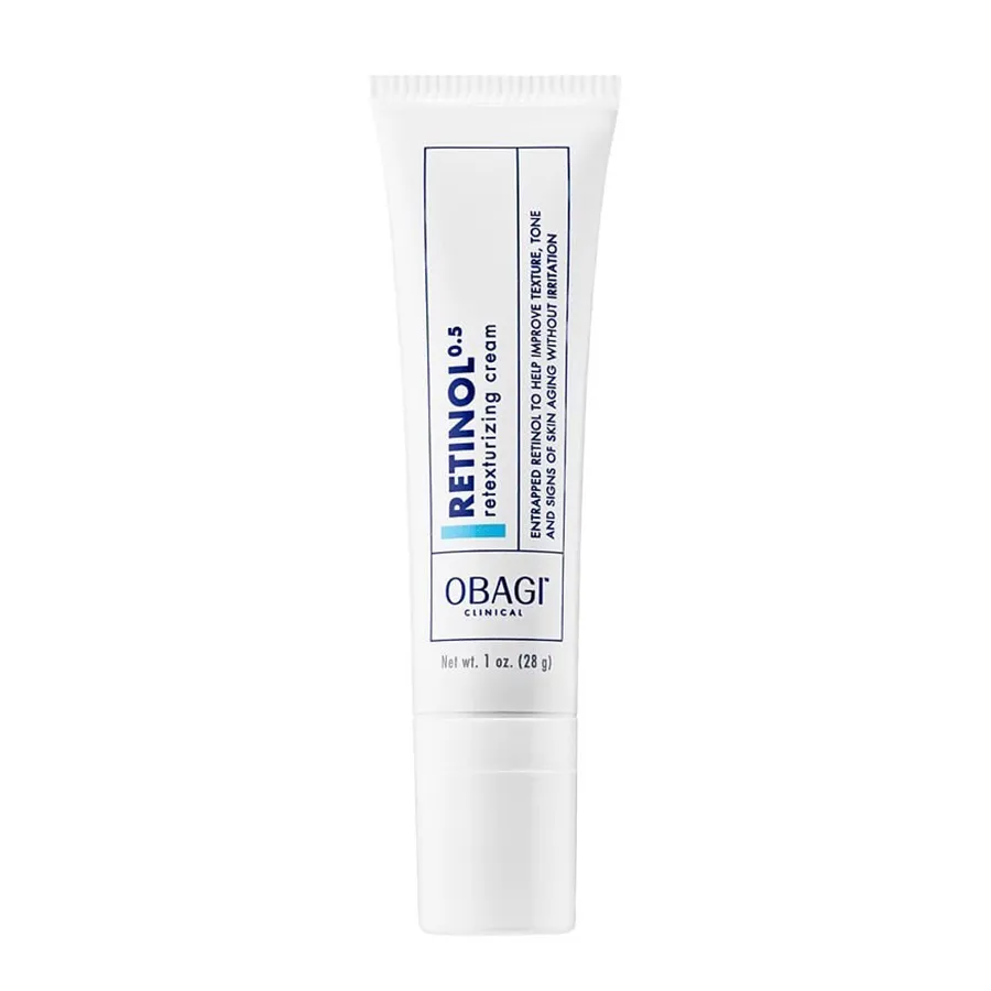 Mỹ phẩm Kem dưỡng da - Kem Dưỡng Tái Tạo Da Ngăn Lão Hóa Obagi Clinical Retinol 0.5 Retexturizing Cream 28g - Vua Hàng Hiệu