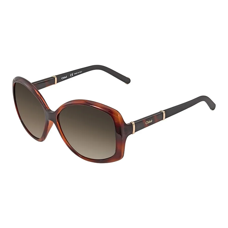 Chloé - Kính Mát Chloé Grey Gradient Oval Sunglasses CE663S 219 58 Màu Xám Gradient - Vua Hàng Hiệu